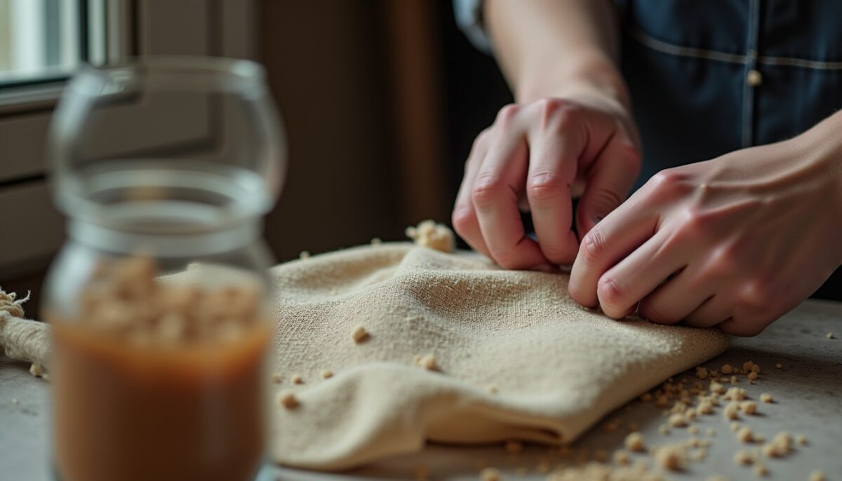 Guide créatif pour confectionner un sac à vœux angélique fait main