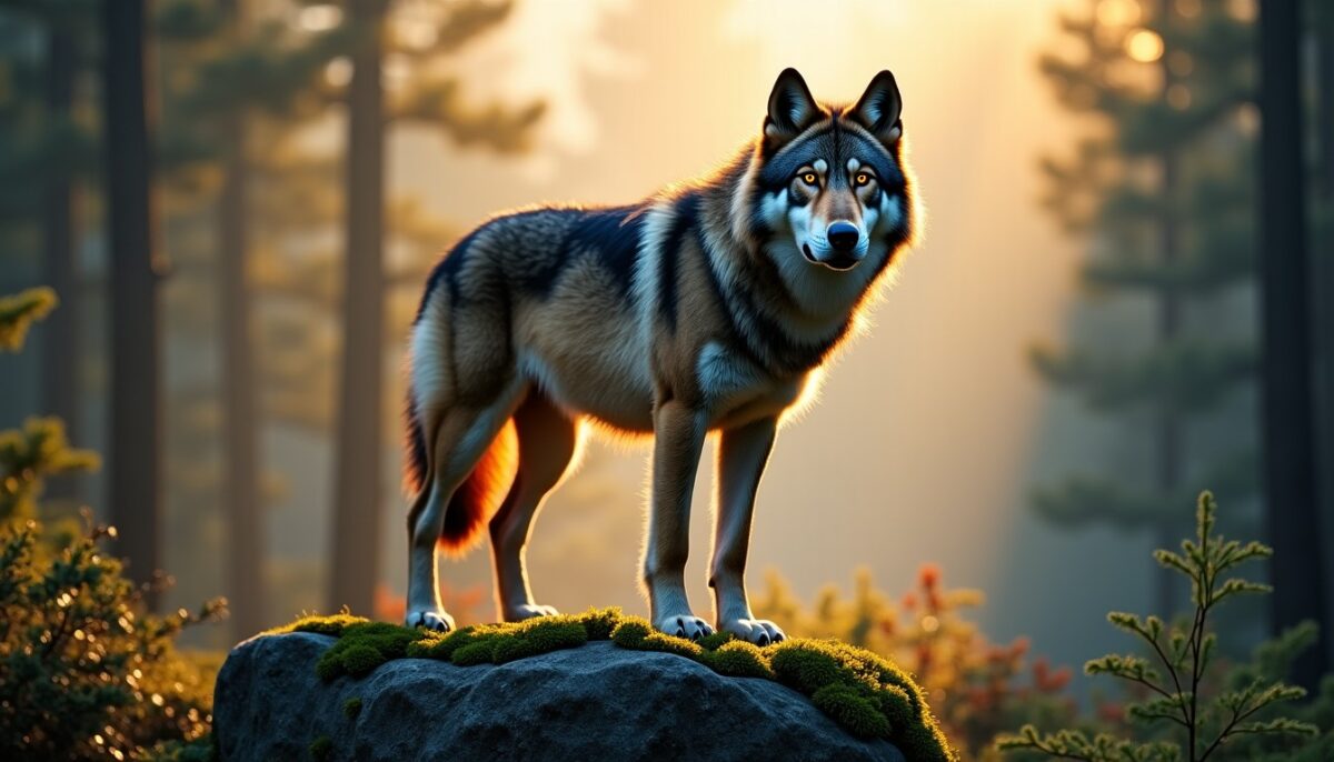 Le loup comme animal totem : signification et symboles dévoilés