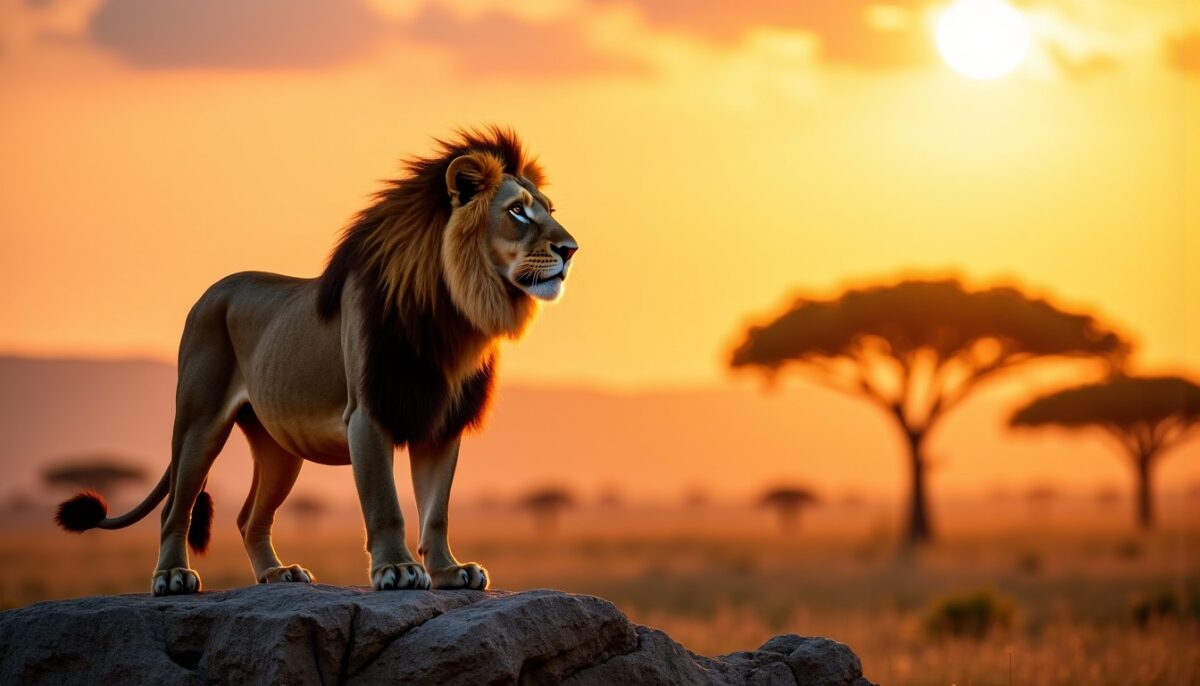 Le lion comme animal totem : signification et symboles puissants