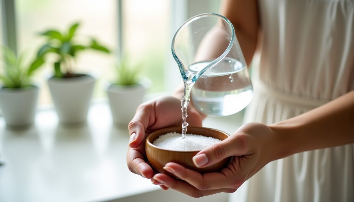 Purifiez votre espace : Bénédiction de l’eau et du sel pour chasser la jalousie et revitaliser votre environnement