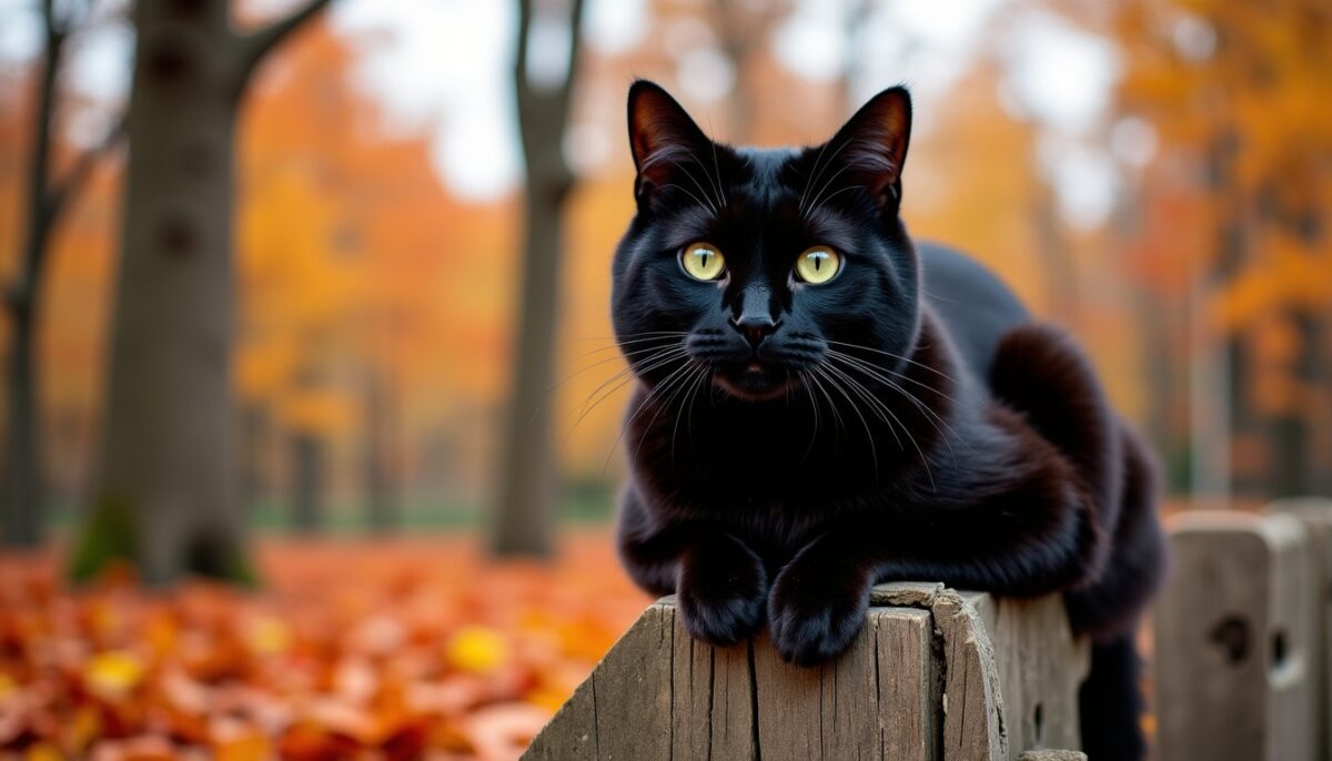 Les mystères du chat noir : un emblème incontournable d’Halloween